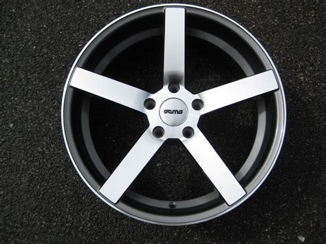 New 19 Oems 115 Deep Concave Alloys In Gunmetalpolished With Deep