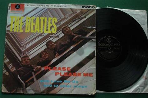 The Beatles Please Please Me 1st Press Dick James Credits Pmc 1202 Lp
