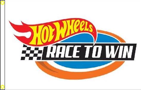 Hot Wheels Logo Flag