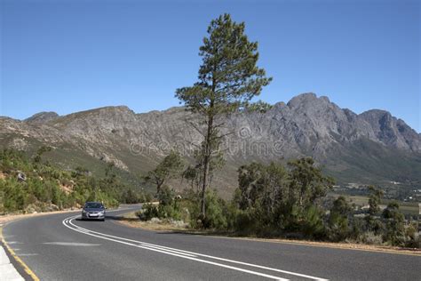 The Franschhoek Pass Western Cape South Africa Editorial Photography