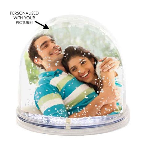 Shop for 50 + unique personalised gifts next day dispatch 100% satisfaction Personalised Snow Globe India