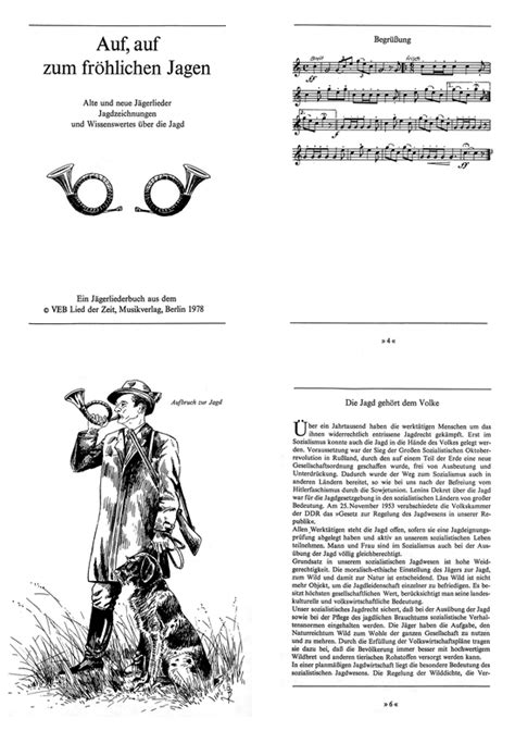 Auf, f auf zum fröhlichen jagen, auf c7 in die grüne f heid. Auf, auf zum fröhlichen Jagen (Jagdhorn) Jägerliederbuch ...