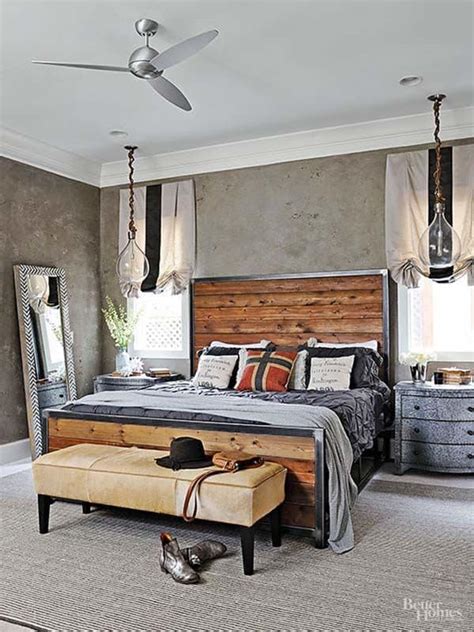 6 drawer dresser or vertical dresser. 35 Edgy industrial style bedrooms creating a statement