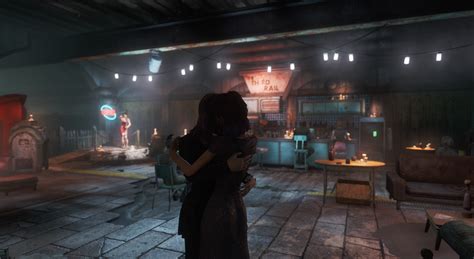 Sole Survivor And Curie At The Third Rail At Fallout 4 Nexus Mods And