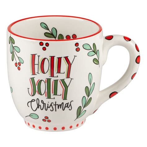 Holly Jolly Christmas Mug Christmas Mugs Diy Christmas Mugs Mugs