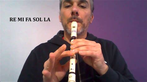 Flauta dulce - Canción Pasamontaña - YouTube