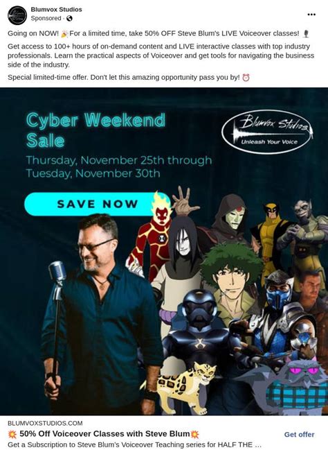 Cyber21 Blumvox Studios Ad
