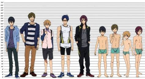 Anime Character Height Comparison Zerochan Has 1 643 Height Difference