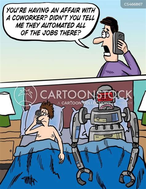 robot takeover cartoons and comics funny pictures from cartoonstock