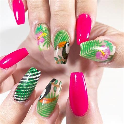 Tropical Nails Designs 2020 Best Collection World Inside Pictures