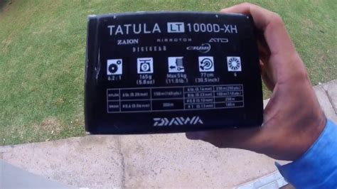 Daiwa Tatula LT 1000D XH Brasil YouTube