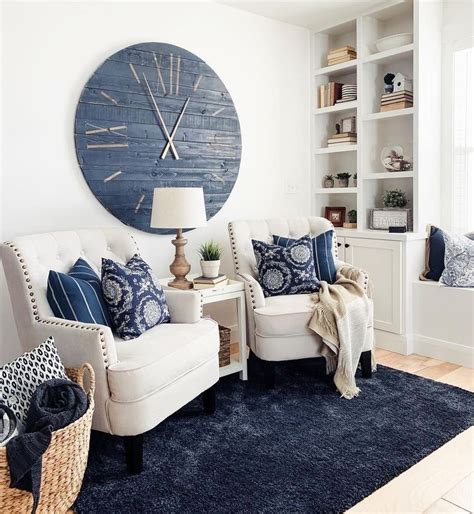 Pin By Ashley Anderson On New House ️ In 2020 Blue Living Room Decor