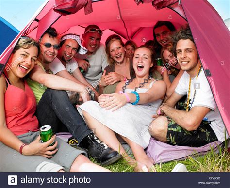 Teens Camping Tent Stock Photos Teens Camping Tent Stock Images Page Alamy