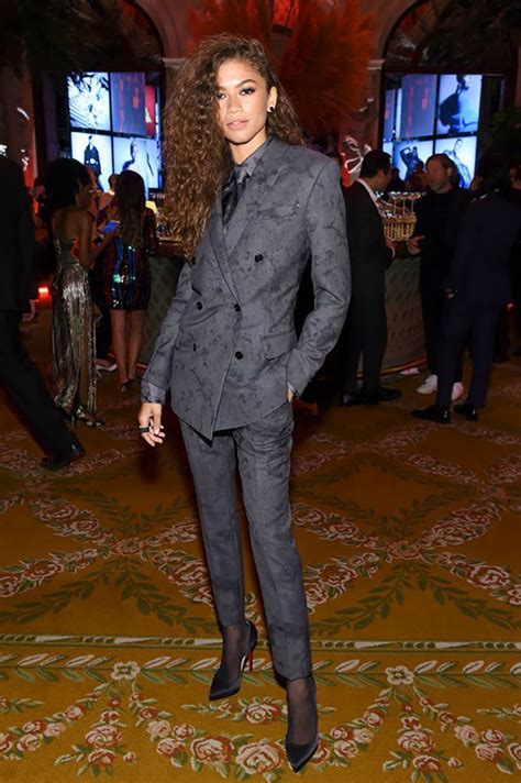 Zendaya literally sparkled in this pink sequined suit. Zendaya's 14 best looks will give you serious style ...