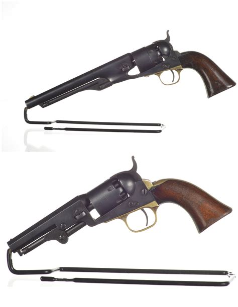 Two Civil War Era Colt Percussion Revolvers Rock Island Auction