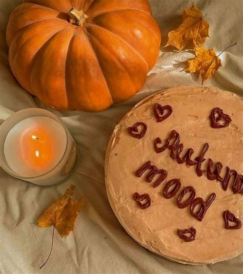 Capturing The Aesthetics Of The Fall Season Pumpkin Spice Cake Autumn