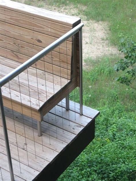 The cable stair railing cost is also usually cheaper than other. vertical cable railing vertical cable railing vertical ...