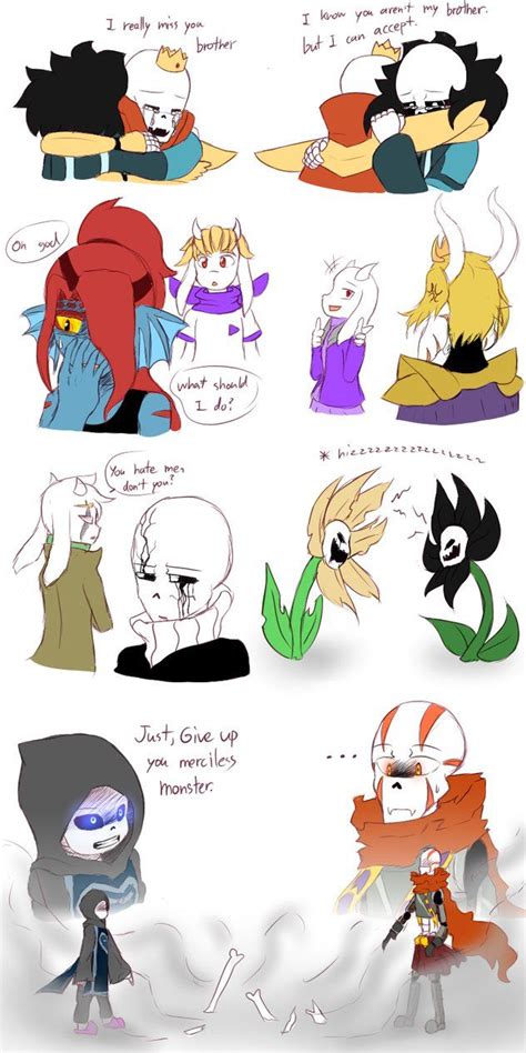 Altertale X Gztale Sketch By Fukuromami555 Undertale Comic Undertale