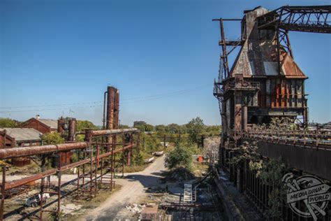 These Incredible Photos Of An Abandoned Steel Mill Reveal The Ins And