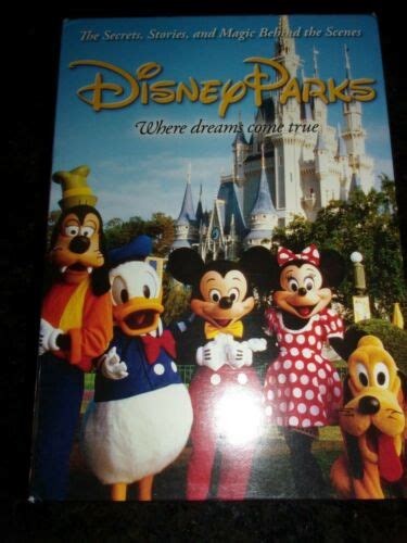 Disney Parks Where Dreams Come True Box Set Dvd New But Not