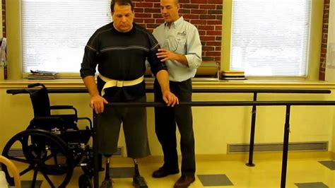 Double Amputee Takes First Steps On Prosthetic Legsmov