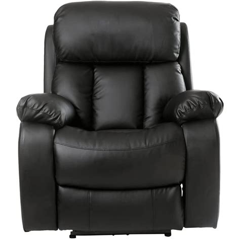Chester Electric Heated Leather Massage Recliner Armchair
