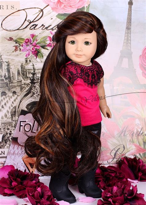 Items Similar To Made To Order Custom American Girl Doll 18 With Long