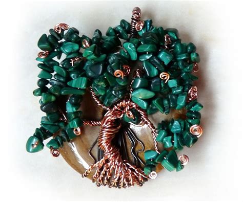 Wire Wrapped Gemstone Tree 15 Steps With Pictures