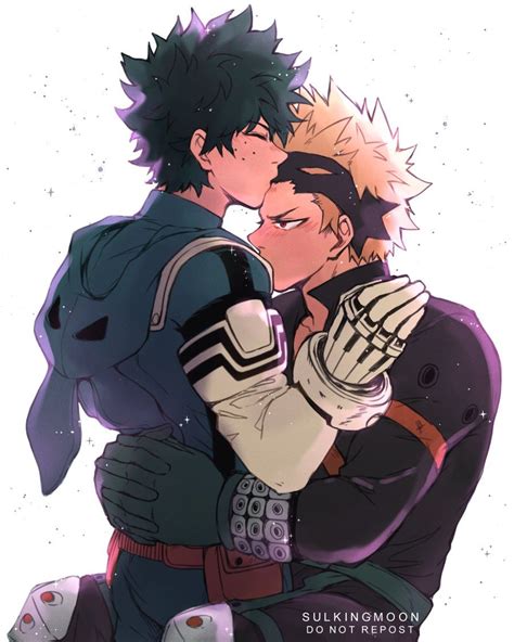 Deku And Bakugou Kissing Wallpapers Wallpaper Cave