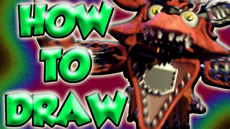How To Draw Withered Foxy Five Nights At Freddy S Reverasite