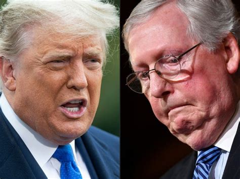 Trump And Mitch Mcconnell Battle For The Soul Of The Republican Party