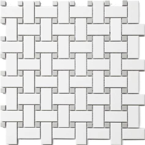 Cc Mosaics White And Grey Basket Weave Wave Dot 12x12 Tiles Direct Store