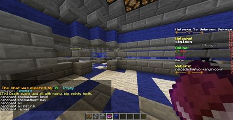 You can buy the base weapon in altinova to repair with, so repairing is pretty. Enchanting Guide /enchant Minecraft Project