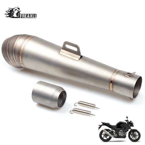 36mm 51mm Motorcycle Abrasive Exhaust Escape With Db Killer Modified