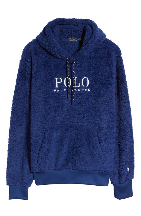 Polo Ralph Lauren Cortina High Pile Fleece Logo Hoodie 148