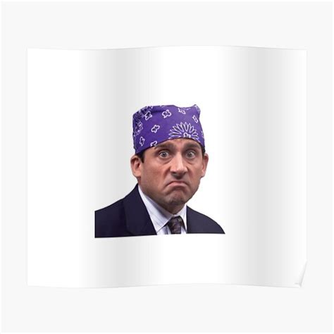 Michael Scott Sticker Poster For Sale By K7aleed Redbubble