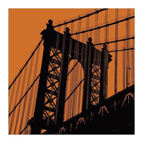 Erin clark // design + art direction + illustration. 'Orange Manhattan' Giclee Print - Erin Clark | Art.com