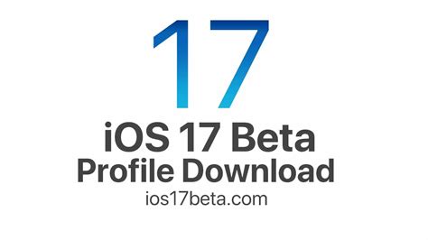 Ios 17 Beta Profile Download Ios 17 Beta Profile Download