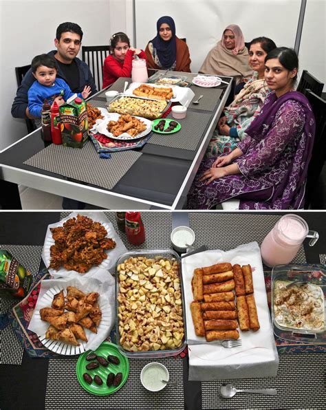Photos How Muslim Families Around The World Break The Ramadan Fast Time