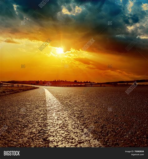 Dramatic Sunset White Image And Photo Free Trial Bigstock