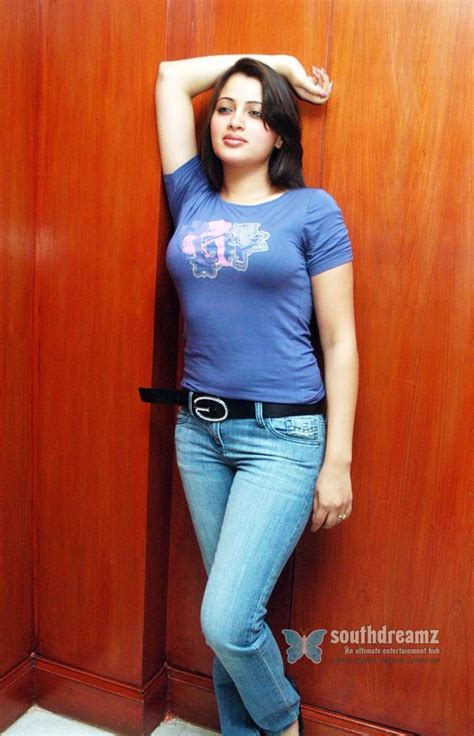 Only Actress 143 Navneet Kaur Hot Cleavage Show Photoshoot In Jeans