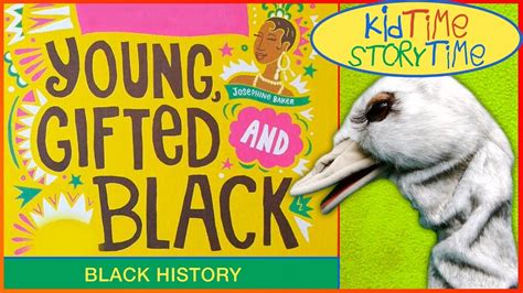 Gifted children often speak at an early age and have an impressive vocabulary. Young, Gifted and Black | Kids Books READ ALOUD! Perfect for Black History Month! - YouTube