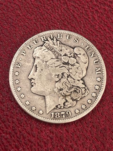 1879 Morgan Silver Dollar Coin 90 Silver Etsy