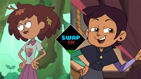 Anne And Luz Voice Swap Part Amphibia The Owl House Youtube