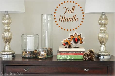 Our Fall Mantle 2012 Honey Were Home