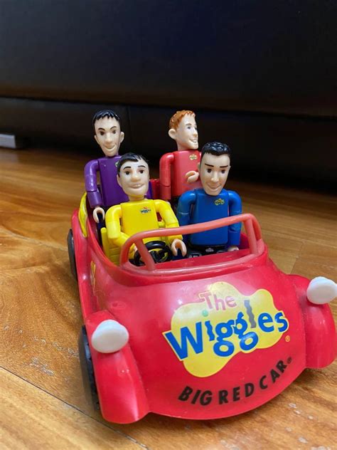 Wiggles Big Red Car Vintage Set Babies And Kids Baby Nursery And Kids