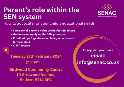 NEWS: Workshop – Parent’s role within the SEN system – The Special
