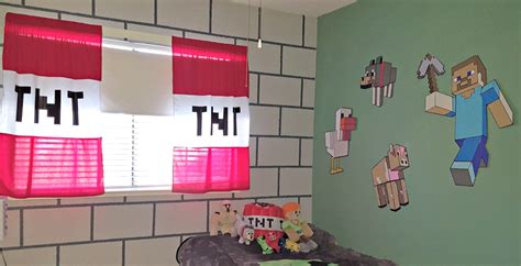 Diy Minecraft Bedroom Block Wall Tutorial Leap Of Faith Crafting