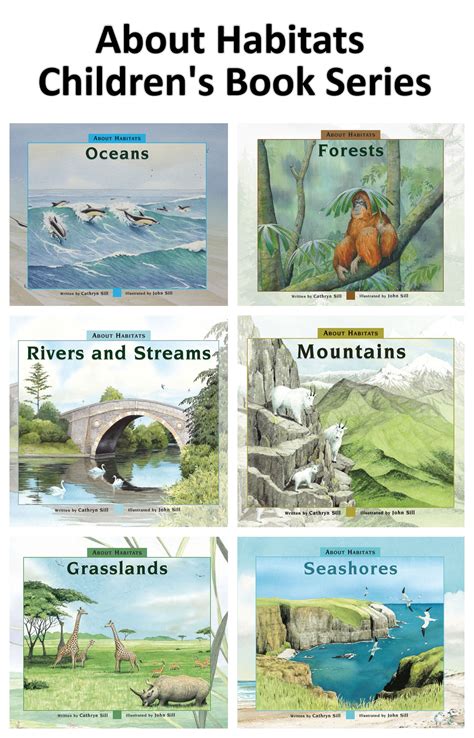 About Habitats Series | Kids book series, Habitats, Book series