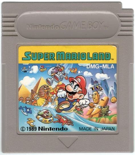Super Mario Land Cover Or Packaging Material Mobygames